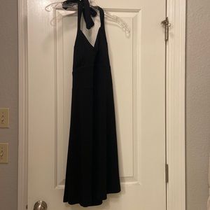 Black halter dress - Banana Republic 10P